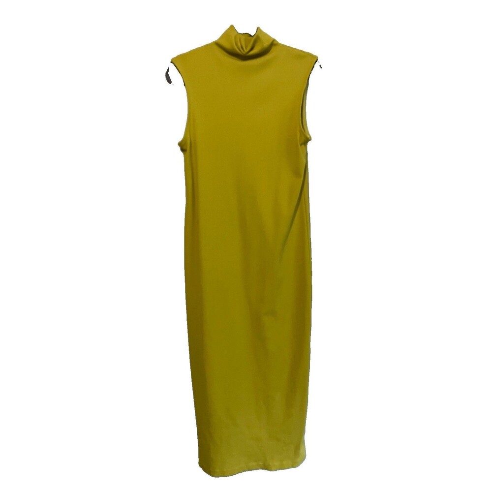 House of Harlow 1960 Tank Maxi Dress XL Ribbed Stretchy Cowl neck Minimalist